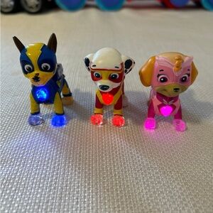 Paw Patrol light up figures